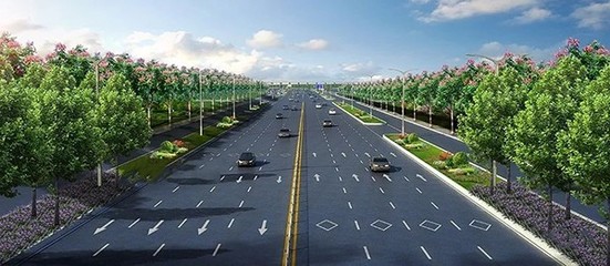 迎賓大道提升改造項目簡述 弱電工程設計推進，預計2022年年底全面竣工